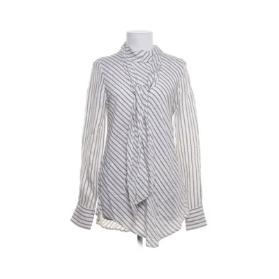 Blouse lavallière (Blanc, Noir) de See by Chloé Acétate, Viscose