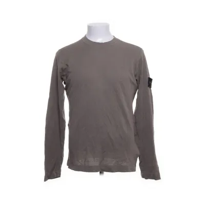 Long sleeve T-shirt (Gray) from Stone Island Cotton, Linen