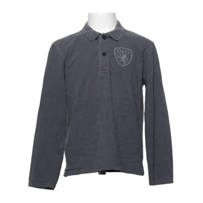 Rugby shirt (Grijs) van Dolce & Gabbana Junior Katoen, Elastaan
