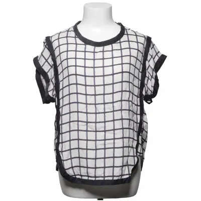 Haut (Blanc, Violet) de Isabel Marant Étoile Coton, Soie