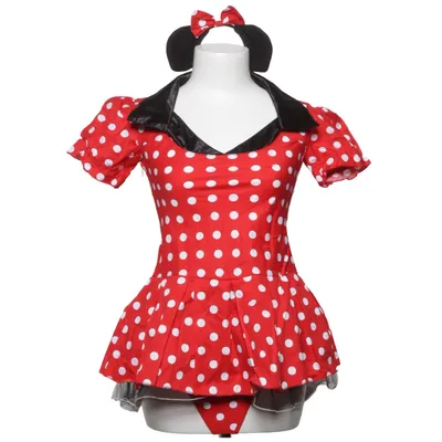 Feestkostuums (Rood, Wit, Zwart) Katoen, Polyester