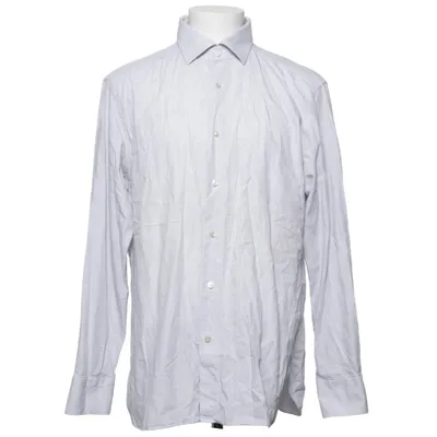 Shirt (Gray, White) from Ermenegildo Zegna