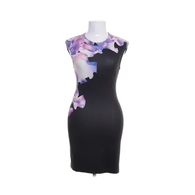 Kjole (Sort, Flerfarvet) fra McQ by Alexander McQueen Elastan, Viscose