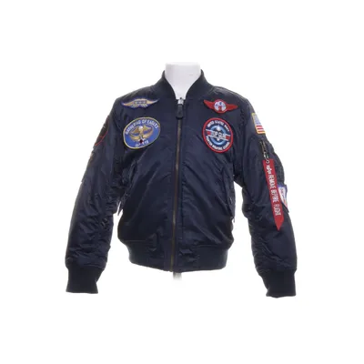 Bomberjacka (Blå, Orange) från Alpha Industries Nylon, Polyester