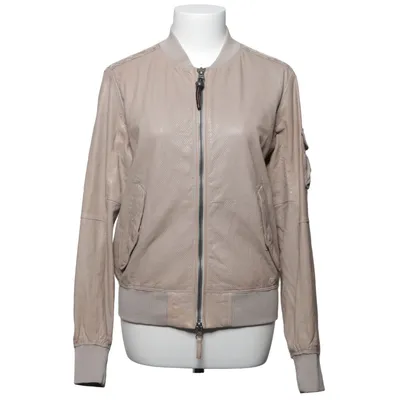 Läderjacka (Distressed Leather) från Parajumpers Skinn, Polyamid, Polyester