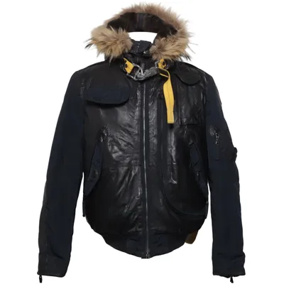 Vinterjacka (Svart) från Parajumpers Akryl, Skinn, Polyester