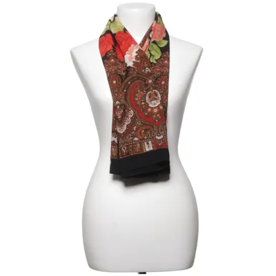 Neckerchief (Black, Multicolored) from Valentino