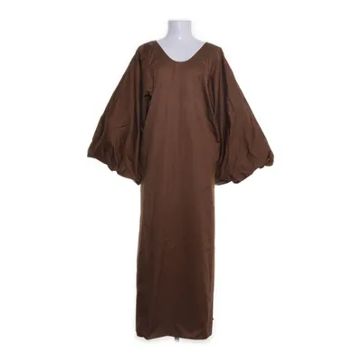 Maxi jurk (Bruin) van By Malene Birger Organisch katoen