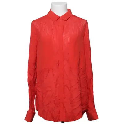 Skjorta (Röd) från T by Alexander Wang Silke, Viskos