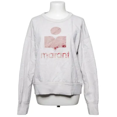 Sweatshirt (Gray, Red) from Isabel Marant Étoile Cotton, Polyamide