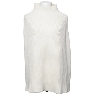 Poncho (Vit, Beige) från The Hackbarth's Akryl, Ull