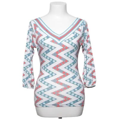 Haut (Blanc, Bleu, Rouge) de Emilio Pucci Élasthane, Viscose