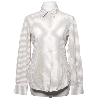 Shirt (Beige, Wit) van Loro Piana Katoen