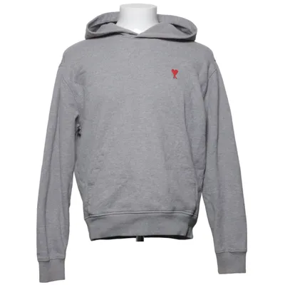 Sweat à capuche (Gris) de AMI Élasthane, Coton biologique