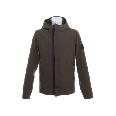 Outdoor jas (Groen) van Stone Island Junior Katoen, Elastaan, Polyester