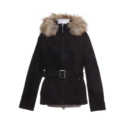 Läderjacka (Brun) Skinn, Polyester