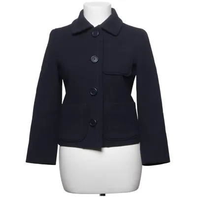 Jakke (Blå) fra Miu Miu Polyester, Viscose, Uld