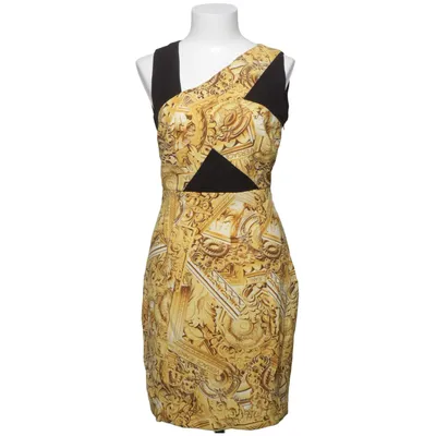 Robe (Noir, Or) de Versace Jeans Acétate, Polyester