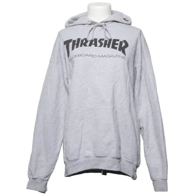 Sweat à capuche (Gris) de Thrasher Coton, Polyester