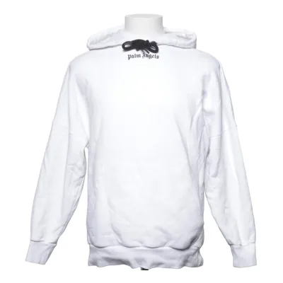 Sweat à capuche (Blanc, Noir) de Palm Angels Coton, Élasthane