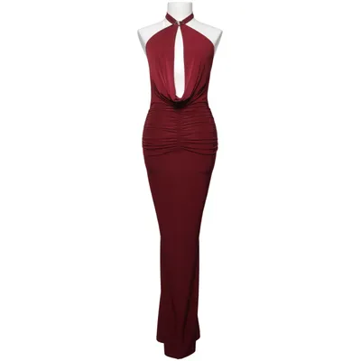 Robe longue (Rouge) de Windsor Élasthane, Polyester