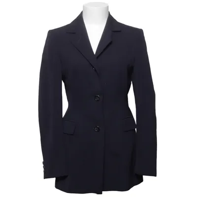 Blazer (Blue) from Jil Sander Viscose, Wool