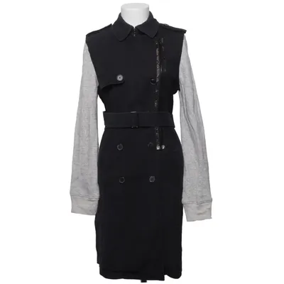 Trenchcoat (Sort, Grå) fra Alexander Wang Bomuld, Elastan