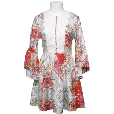 Jurk (Wit, Meerkleurig) van Roberto Cavalli