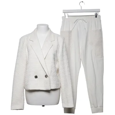 Jakkesæt (Hvid) fra Nu Elastan, Polyamid, Polyester, Viscose