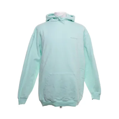 Capuchon sweater (Turquoise) van Balenciaga Katoen, Polyester