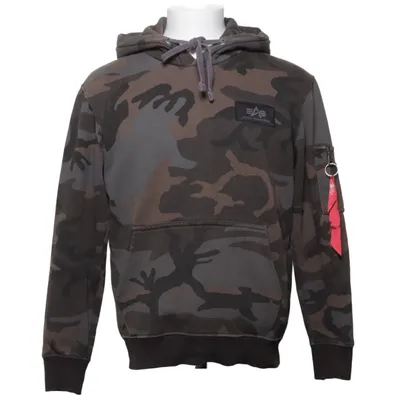 Kapuzenpullover (Grün, Braun, Schwarz) von Alpha Industries Baumwolle, Polyester