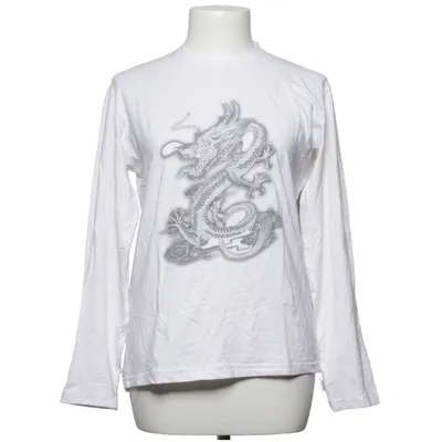 Langærmet t-shirt (Hvid) fra J.D