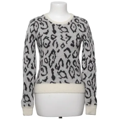 Sweater (Hvid, Sort) fra Saint Laurent Mohair, Polyamid, Uld