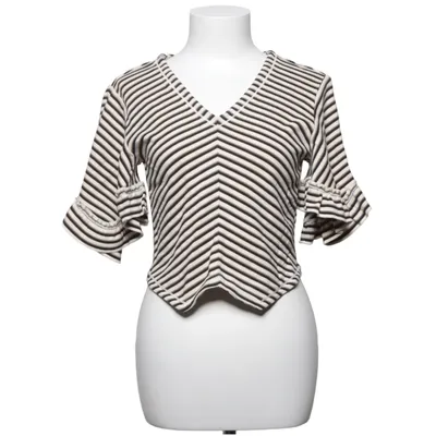 Top (Zwart, Beige) van See by Chloé Katoen