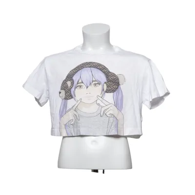 T-shirt (Vit) från Fendi Kids Bomull