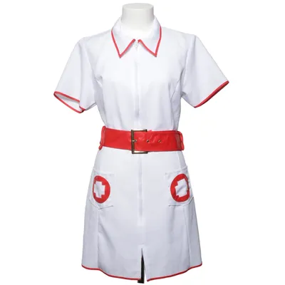 Déguisement (Blanc, Rouge) Polyester