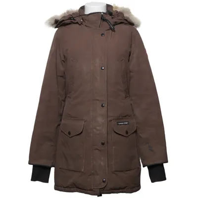 Doudoune (Marron) de Canada Goose Coton, Nylon, Polyester