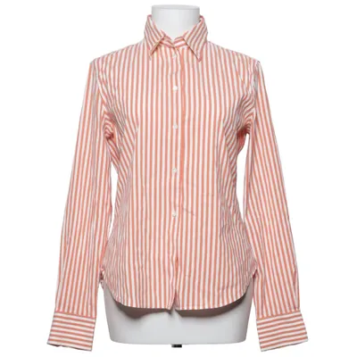 Shirt (White, Pink) from Loro Piana Cotton, Elastane, Polyamide