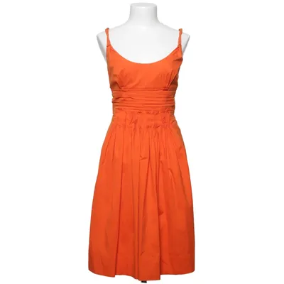 Dress (Orange) from Prada Cotton, Elastane, Polyamide