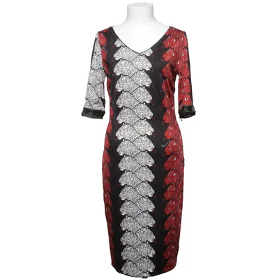 Dress (Black, Multicolored) from Cavalli Class Elastane, Polyester, Viscose