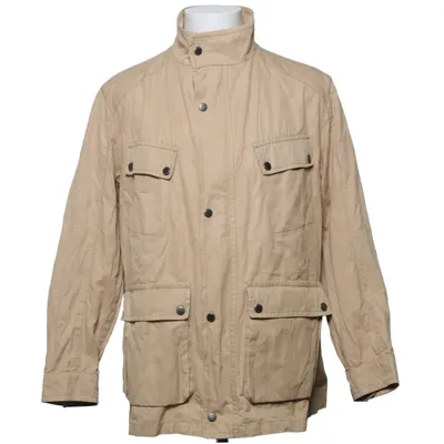 Safari jacket (Beige) from Burberry Cotton, Metallic fiber, Polyester