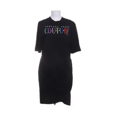 Klänning (Svart, Flerfärgad) från Versace Jeans Couture Bomull