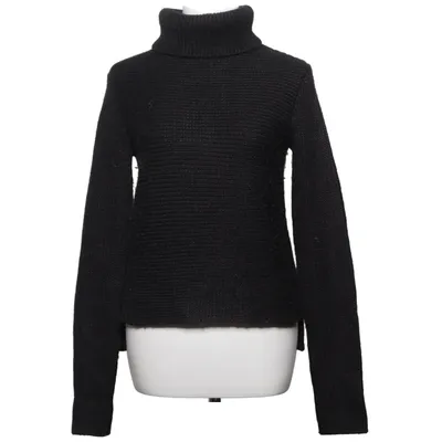 Rollkragenpullover (Schwarz) von T by Alexander Wang Acryl, Alpakawolle, Mohair