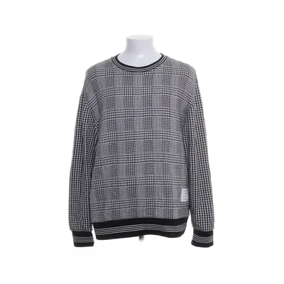 Sweater (Black, White) from Thom Browne Cotton, Wool