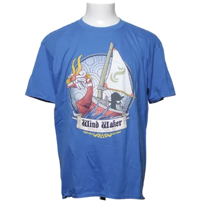T-shirt (Blauw) van Gildan Softstyle Katoen