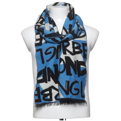 Sjaal (Blauw, Zwart, Wit) van Burberry