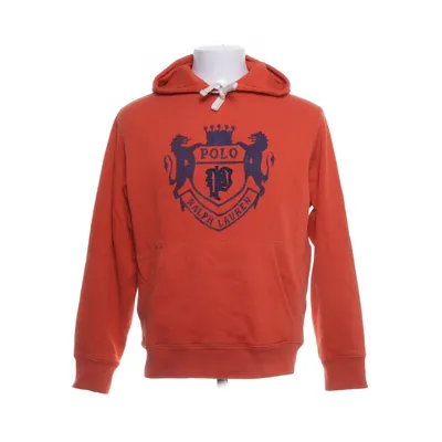 Hoodie (Orange, Blue) from Polo Ralph Lauren Cotton, Polyester