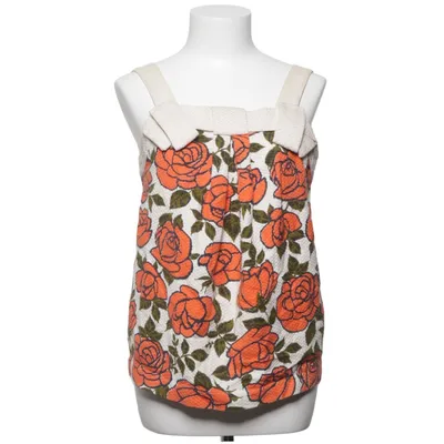Tanktop (Wit, Oranje, Groen) van See by Chloé Katoen