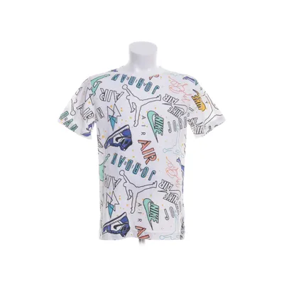 T-shirt (Wit, Meerkleurig) van Nike Air Jordan Katoen, Polyester