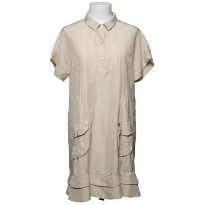 Robe (Beige) de Miu Miu Soie